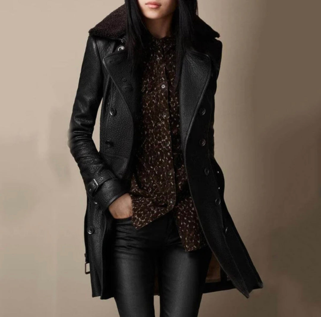 Valerie™ - Veste en cuir chaude