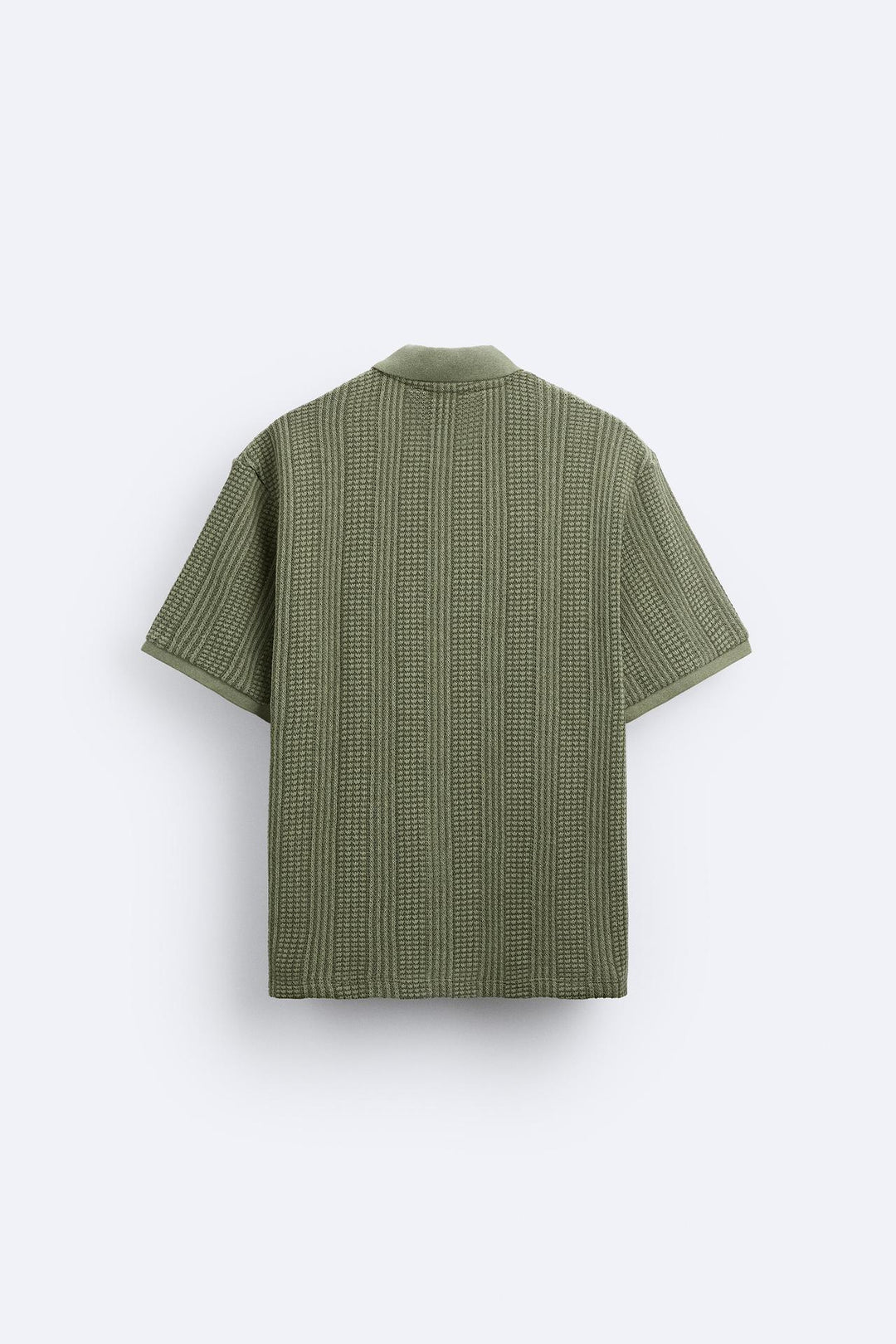 Polo tricotée élégante avec fermeture éclair pour un look chic