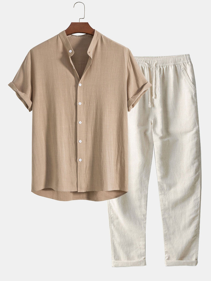 Jannik | Chemise et Pantalon Élégants pour l'Été - Confort et Élégance Parfaits