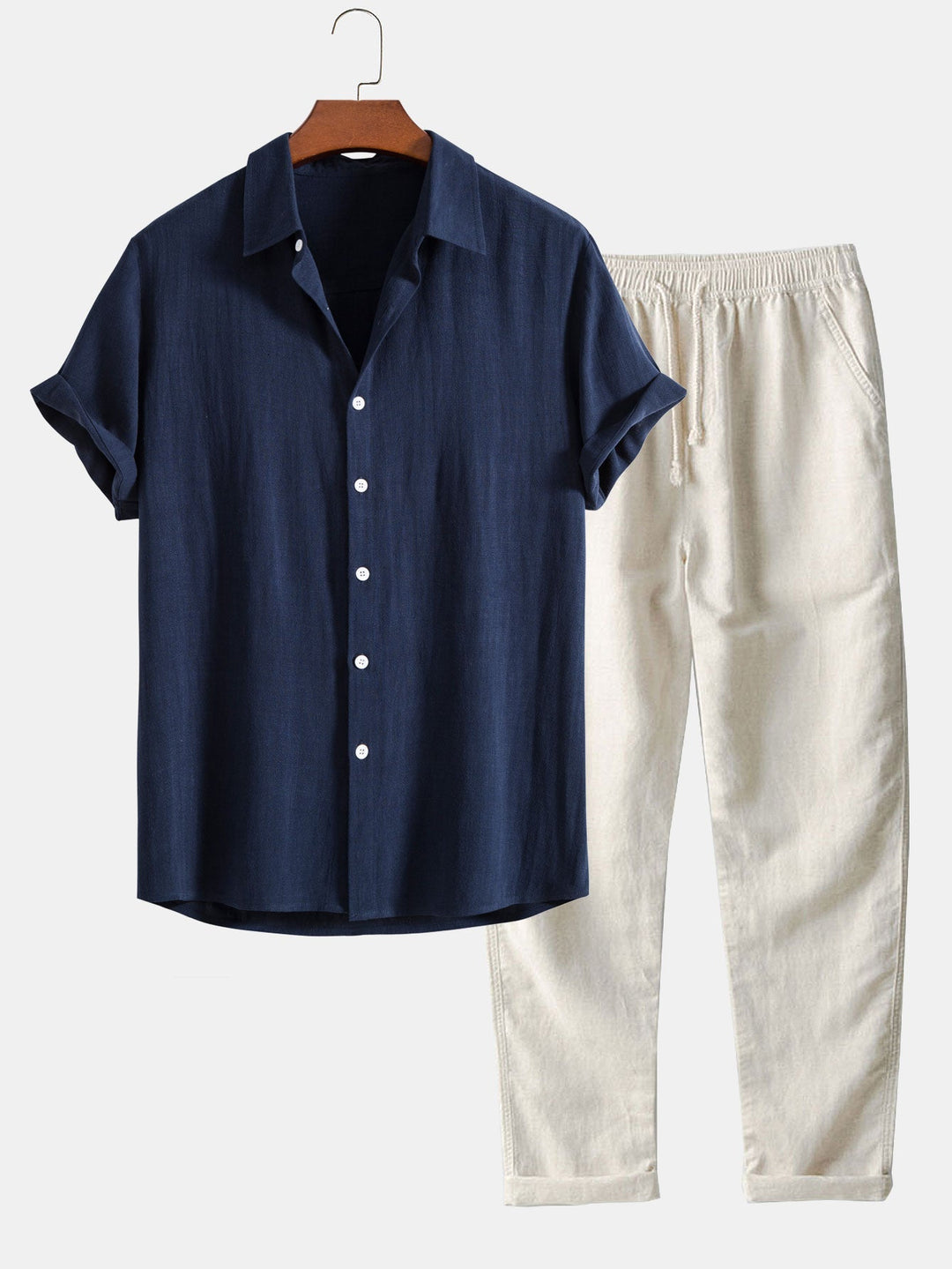 Jannik | Chemise et Pantalon Élégants pour l'Été - Confort et Élégance Parfaits