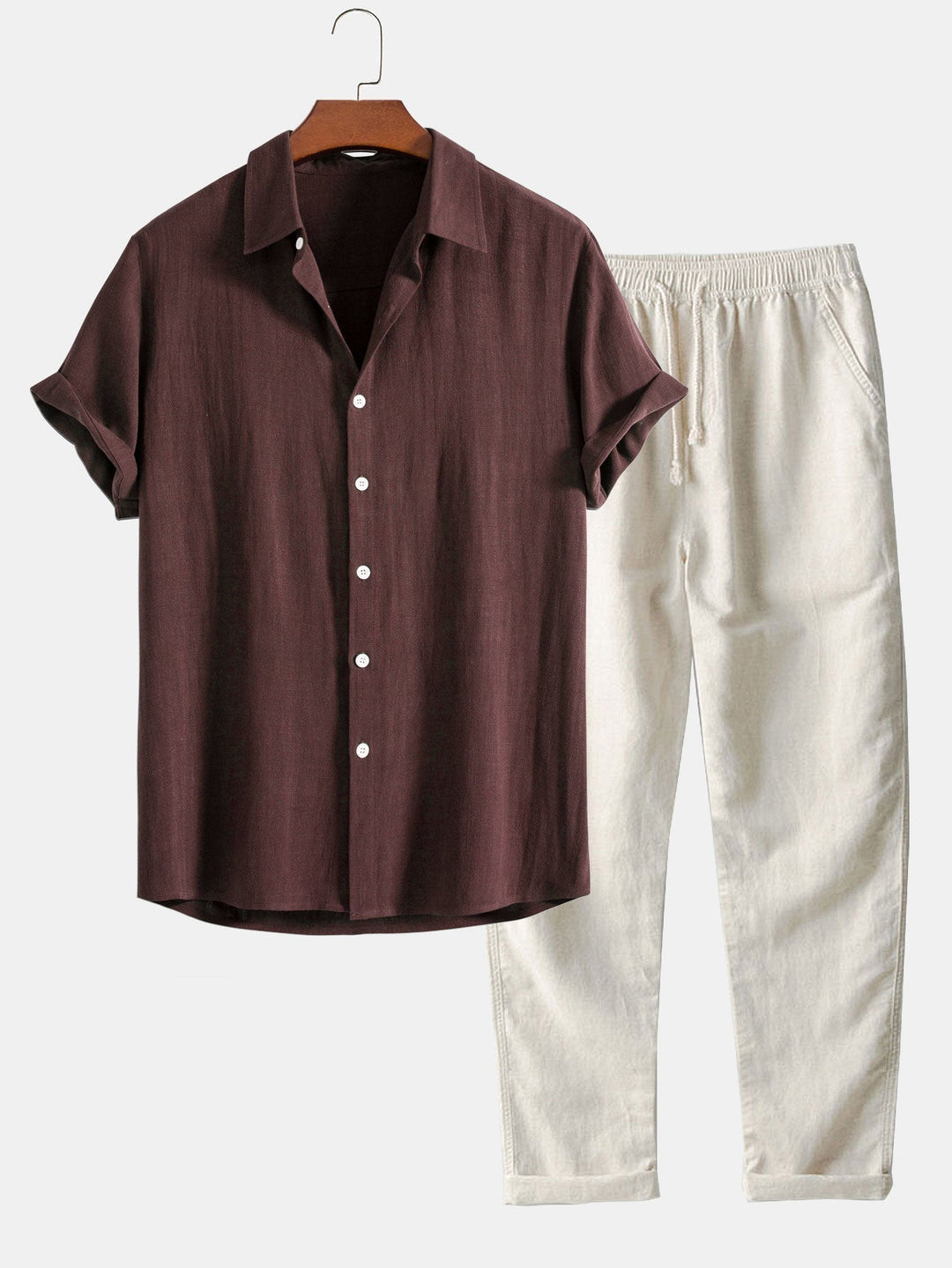 Jannik | Chemise et Pantalon Élégants pour l'Été - Confort et Élégance Parfaits