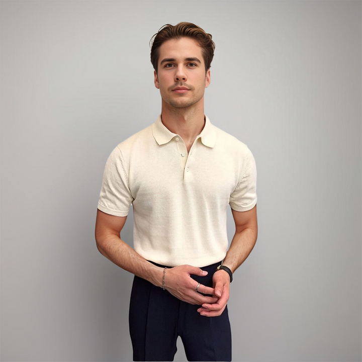 Polo Classique Élégant pour Hommes Bernardo pour un Style Intemporel