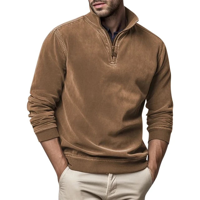 Koen™ Pull-over en Fleece pour Hommes - Un Pull Confortable et Stylé