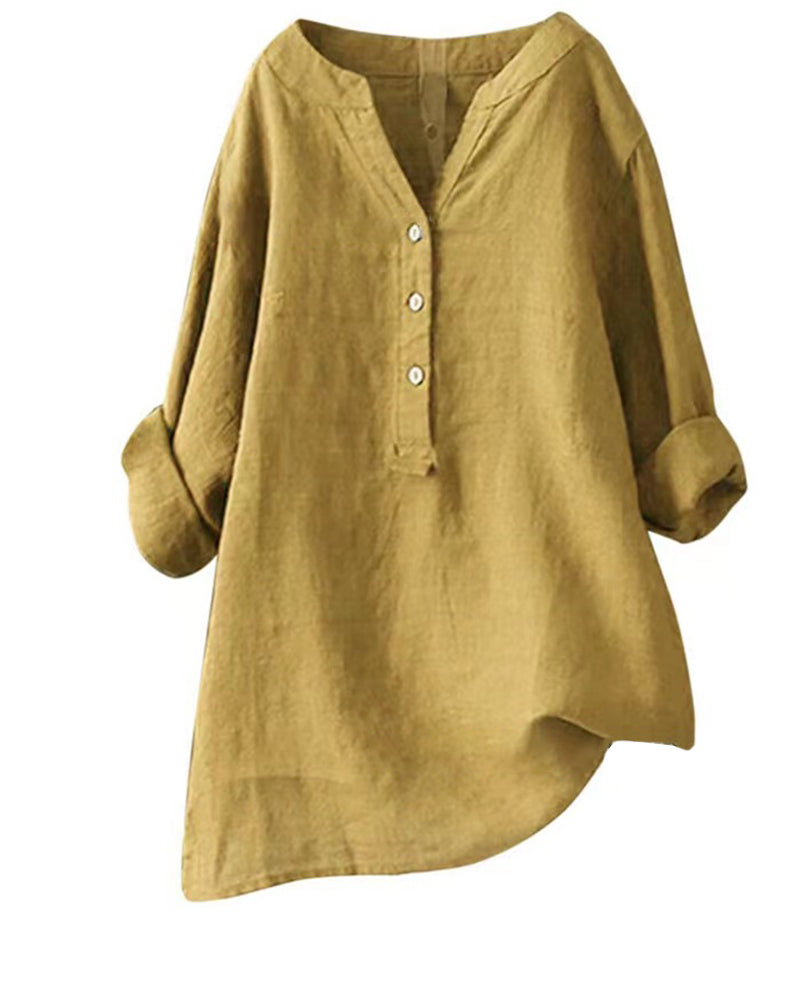 Blouse Gabi à manches longues élégante pour un look stylé