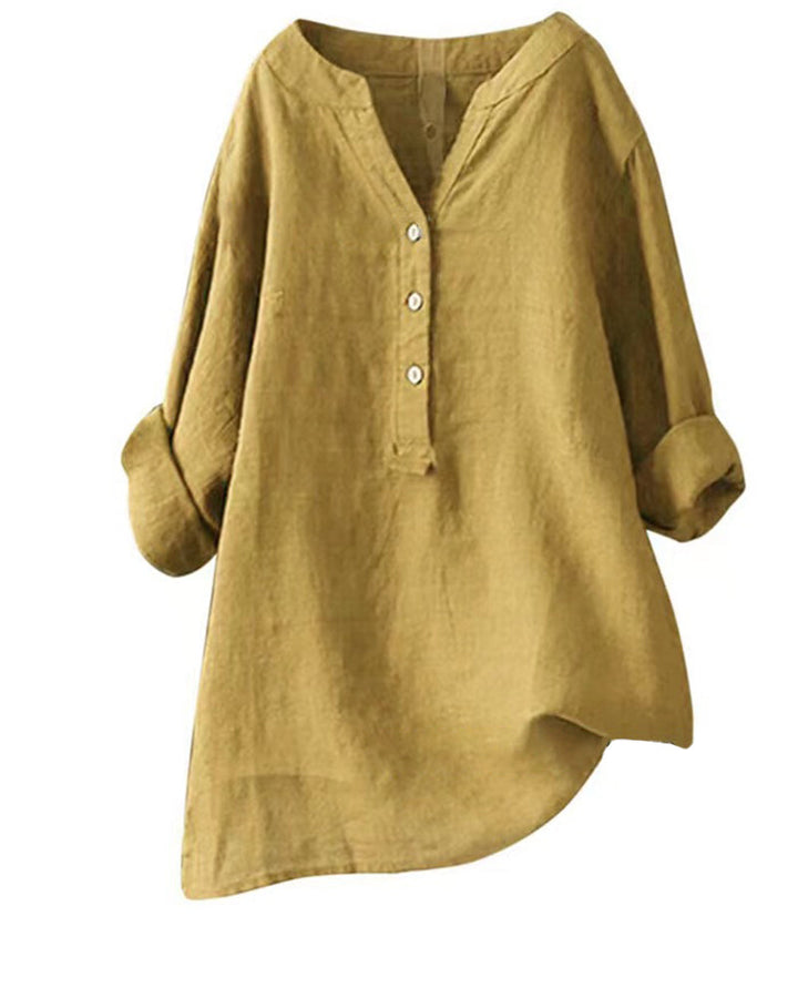 Blouse Gabi à manches longues élégante pour un look stylé