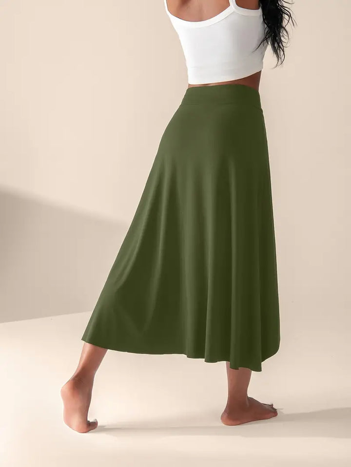 Lyssia - Jupe asymétrique sportive et tendance avec poches pratiques