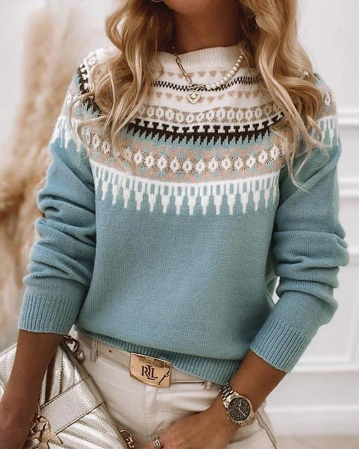 Diana - Pull élégant en maille boho pour un look tendance