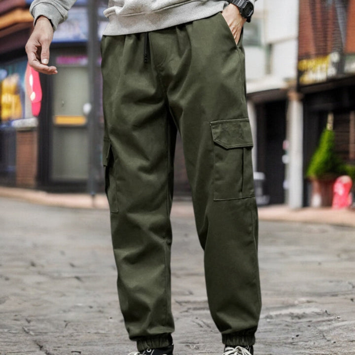 Nevor - Pantalon cargo luxe pour hommes alliant style et confort.