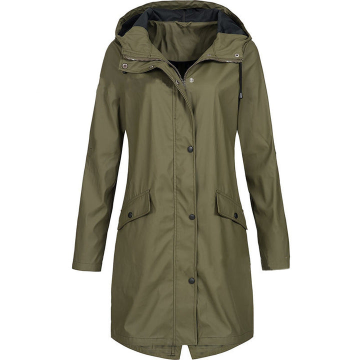 Marie™ - Manteau en nylon imperméable avec capuche