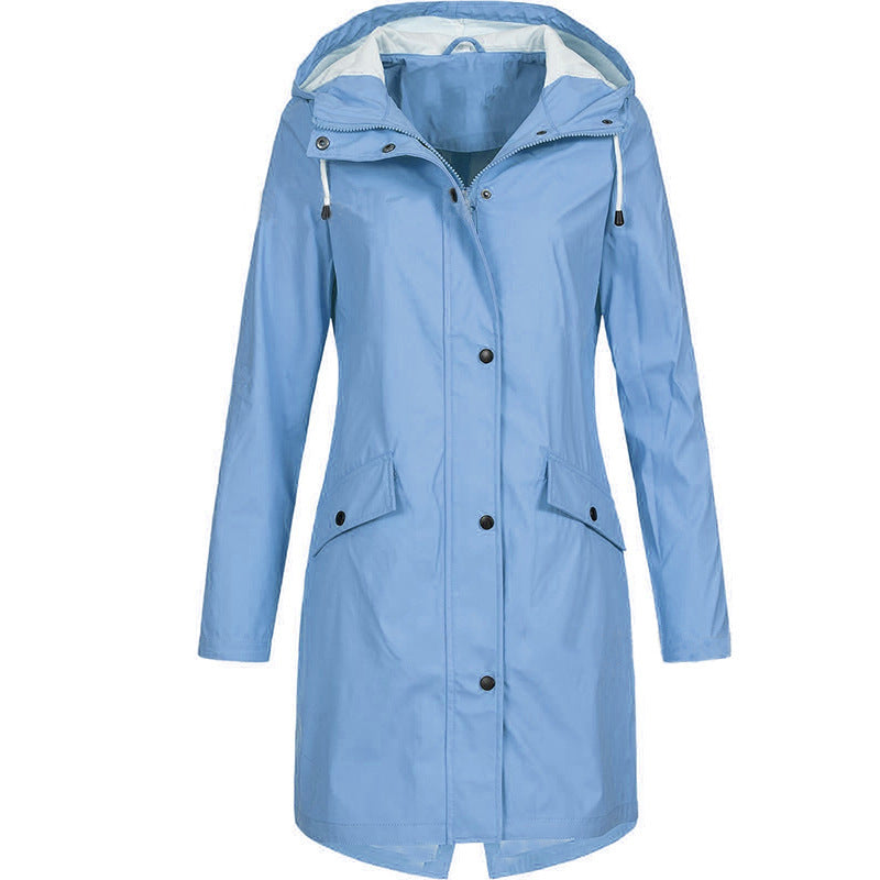 Marie™ - Manteau en nylon imperméable avec capuche