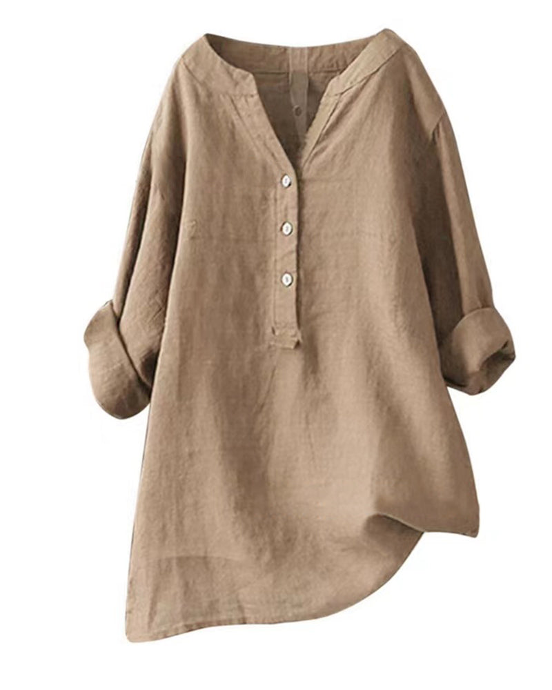 Blouse Gabi à manches longues élégante pour un look stylé