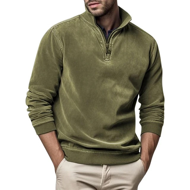 Koen™ Pull-over en Fleece pour Hommes - Un Pull Confortable et Stylé