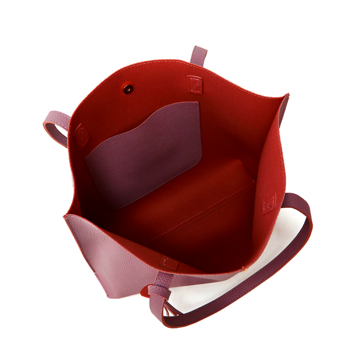 Odet - Élégante porte-monnaie en cuir Mauve Pétale pour le style et la fonctionnalité