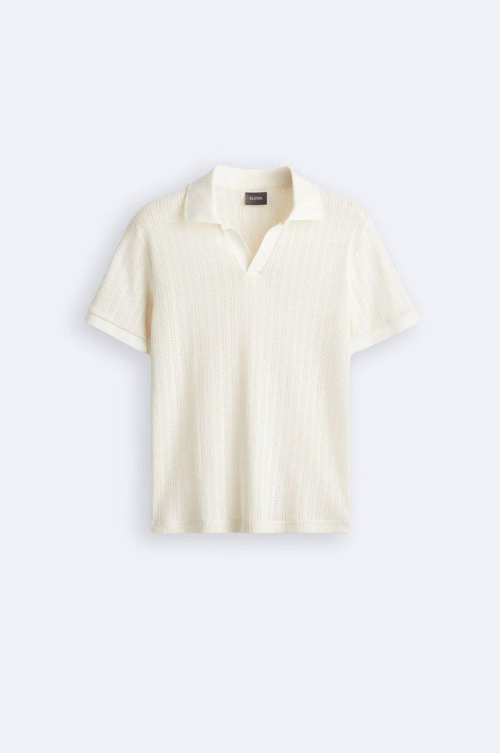 Polo en tricot élégante et stylée pour une allure raffinée