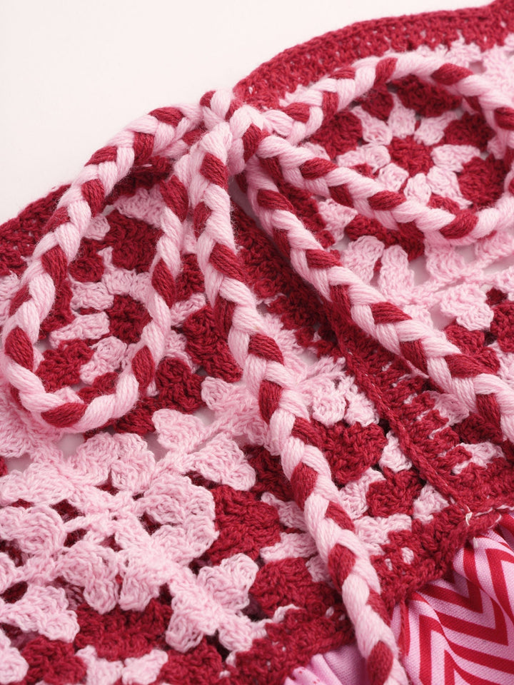 Yrma | Robe Maxi Bohème Rose Rouge avec Bretelles Spaghetti - Robe d'Été Élégante pour des Jours Sophistiqués
