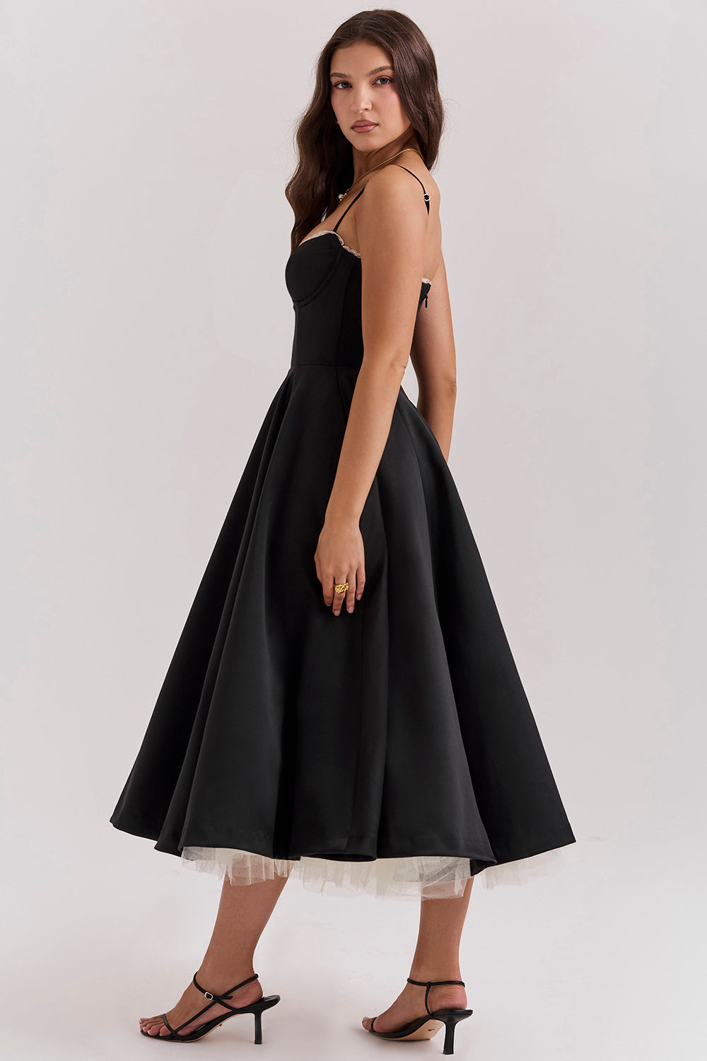 Agota | Robe de cocktail chic pour femmes - Robe midi élégante pour des occasions festives et des événements spéciaux