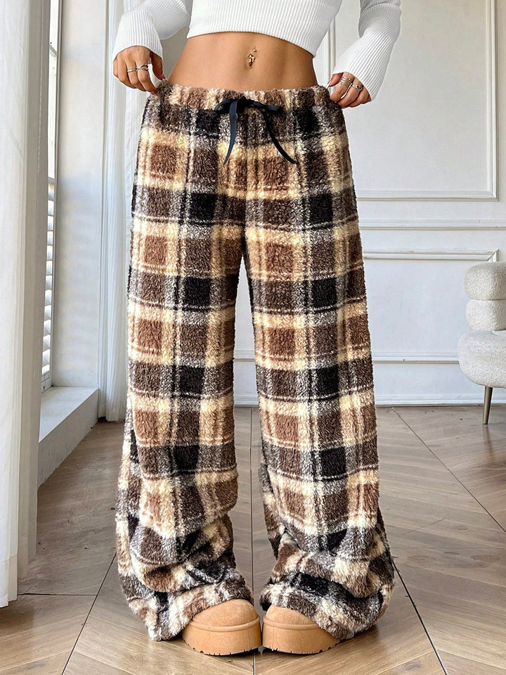 Maelle - Pantalon Lounge ultradoux en flanelle pour le confort et le style