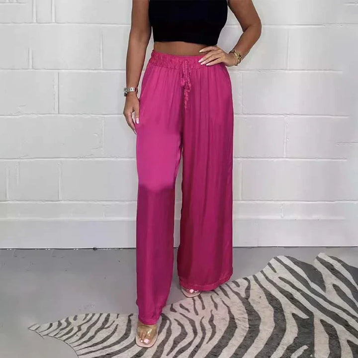 Edna - Pantalon confortable avec taille élastique pour un confort maximal