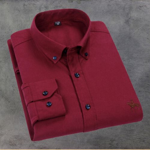 Chemise Oxford classique élégante avec des détails subtils pour un style raffiné.