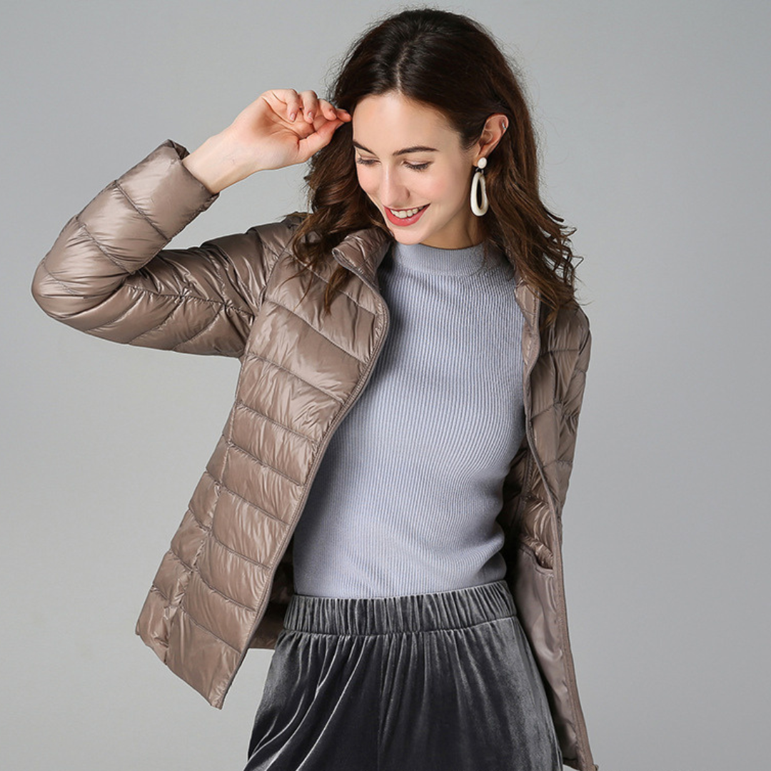 Sophie™ - veste en duvet de coton doux