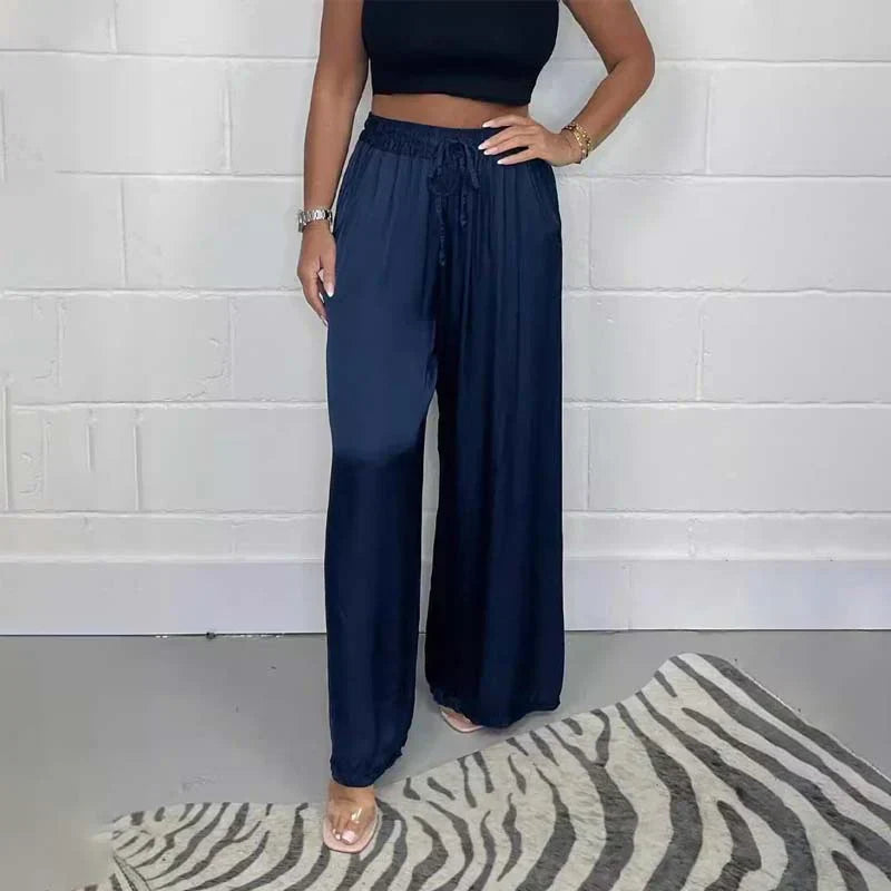 Edna - Pantalon confortable avec taille élastique pour un confort maximal