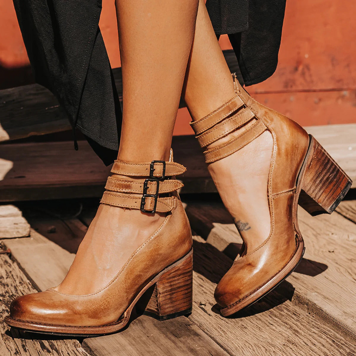 Misa Élégante Bottines en Cuir pour un Look Stylé