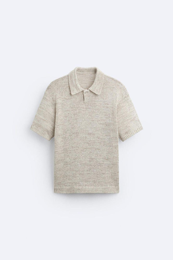 T-shirt et Polo en Tricot au Style Vintage Décontracté pour un Look Casual Élégant