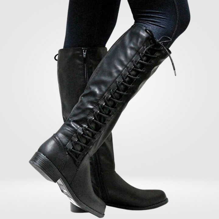 Charlotte | Bottes Classiques Élégantes Mi-Mollet pour un Look Intemporel