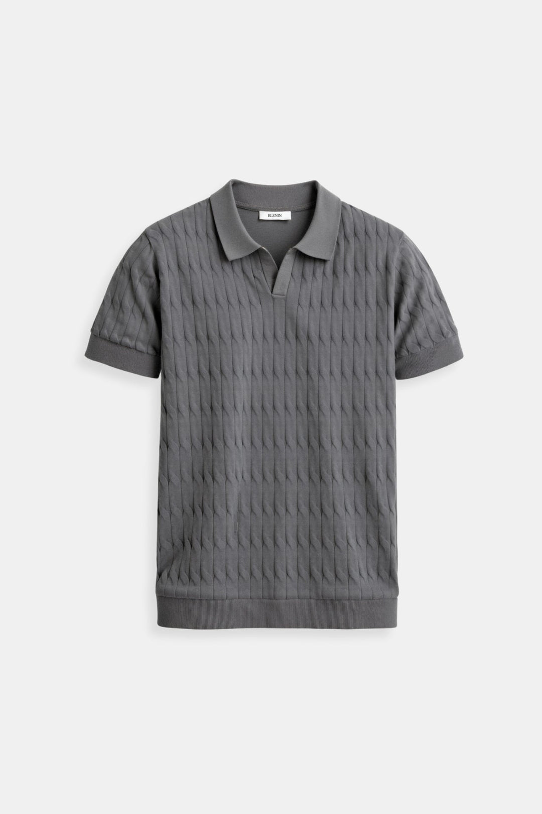 Chemise polo élégante pour homme en blanc - Style intemporel et confort