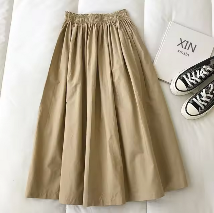 Selvine - Jupe large élégante et stylée avec waist de haute qualité pour un look luxueux.