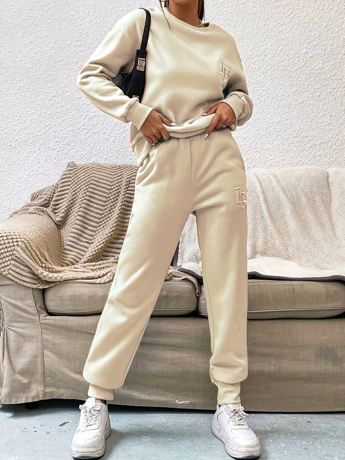 Joy - Ensemble pull et pantalon élégant pour femme