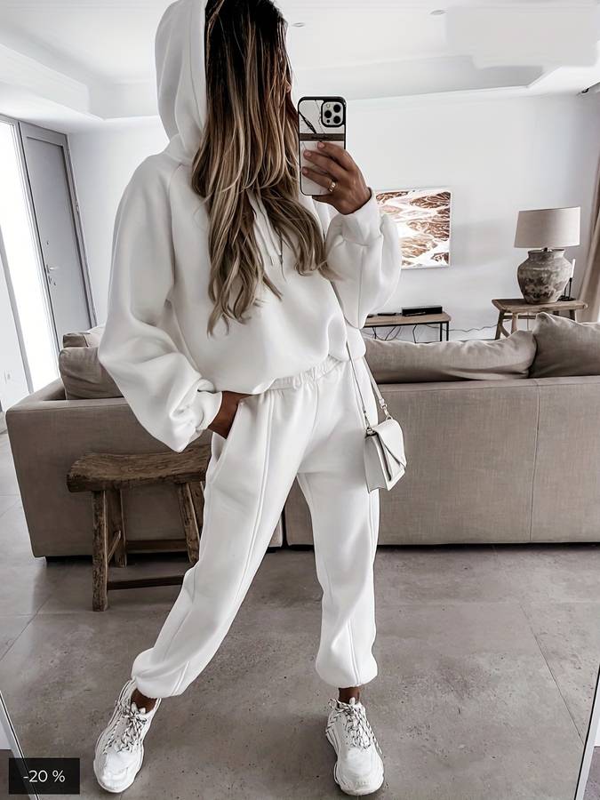 Karina - Ensemble stylé de sweat à capuche surdimensionné et de pantalon de jogging pour femmes