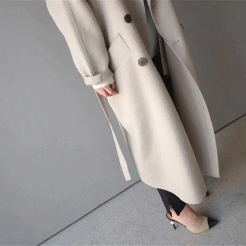 Isabelle™ - Manteau long en laine
