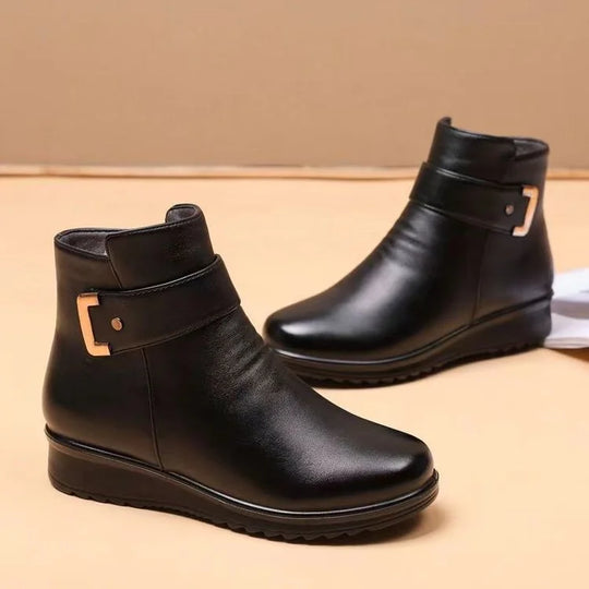 Comfortable™ Ankle Boots | Premium PU Leather | Elegant and Durable Design