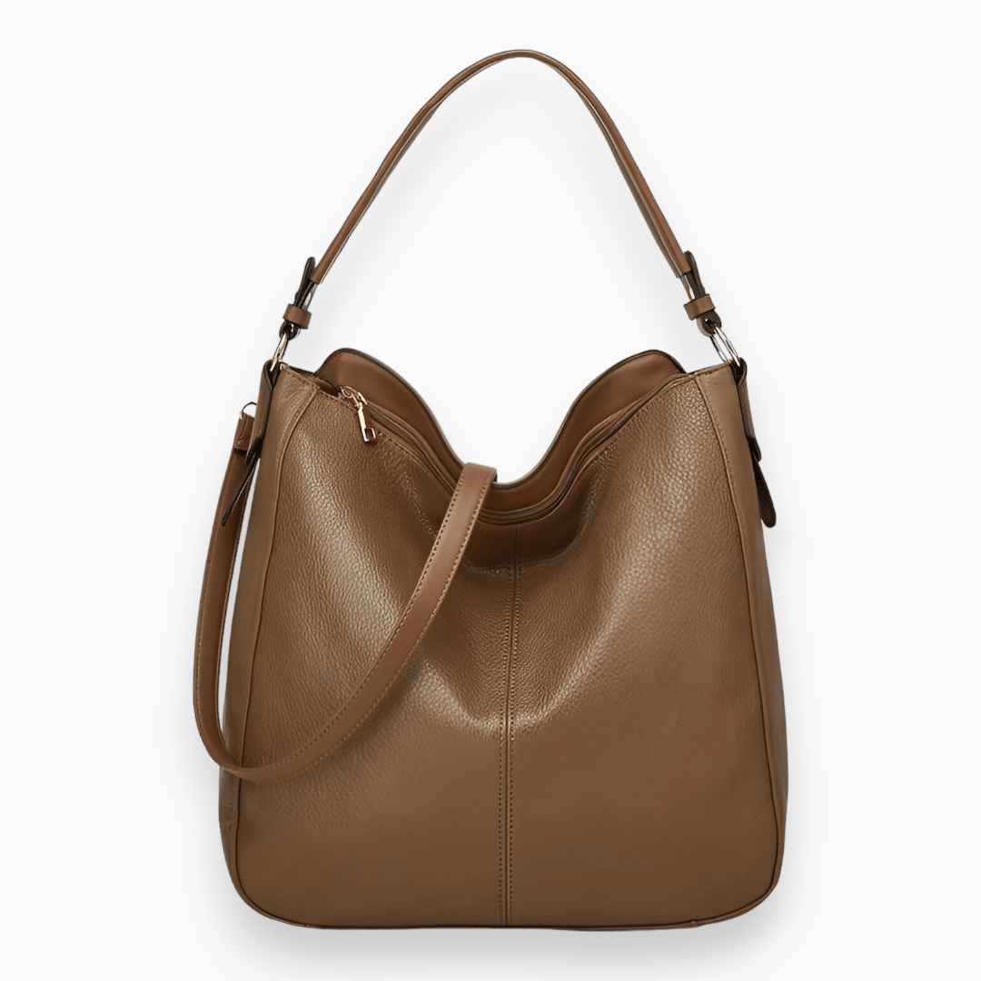 Sac à bandoulière en cuir classique, élégant et minimaliste, pour le style et la fonctionnalité