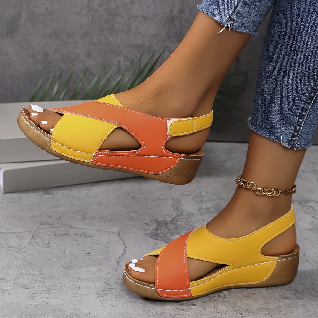 Sandales confort pour femmes Sahara avec lanières croisées - Élégantes et Confortables