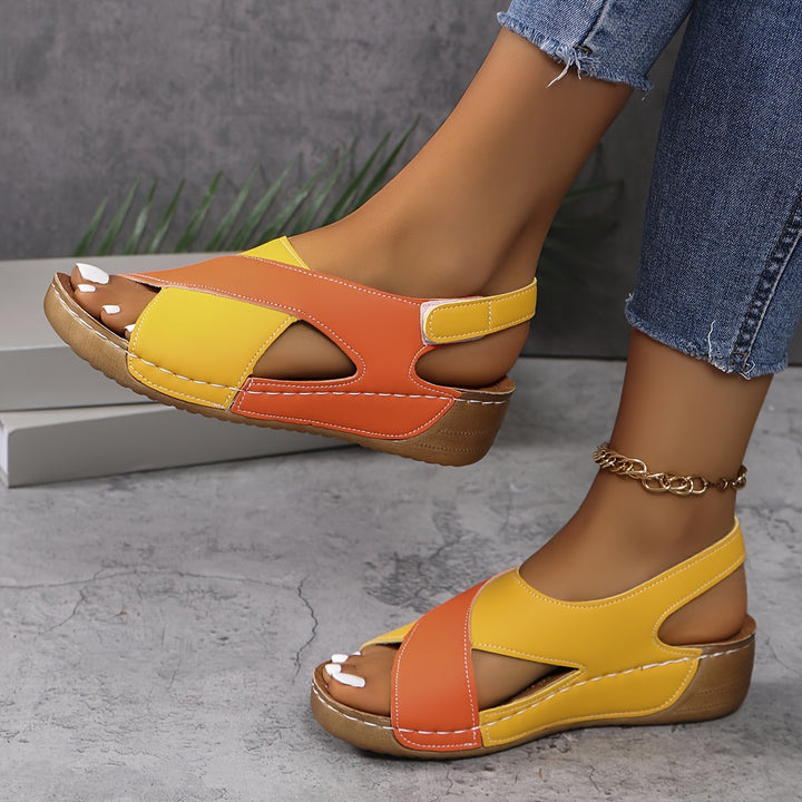 Sandales confort pour femmes Sahara avec lanières croisées - Élégantes et Confortables