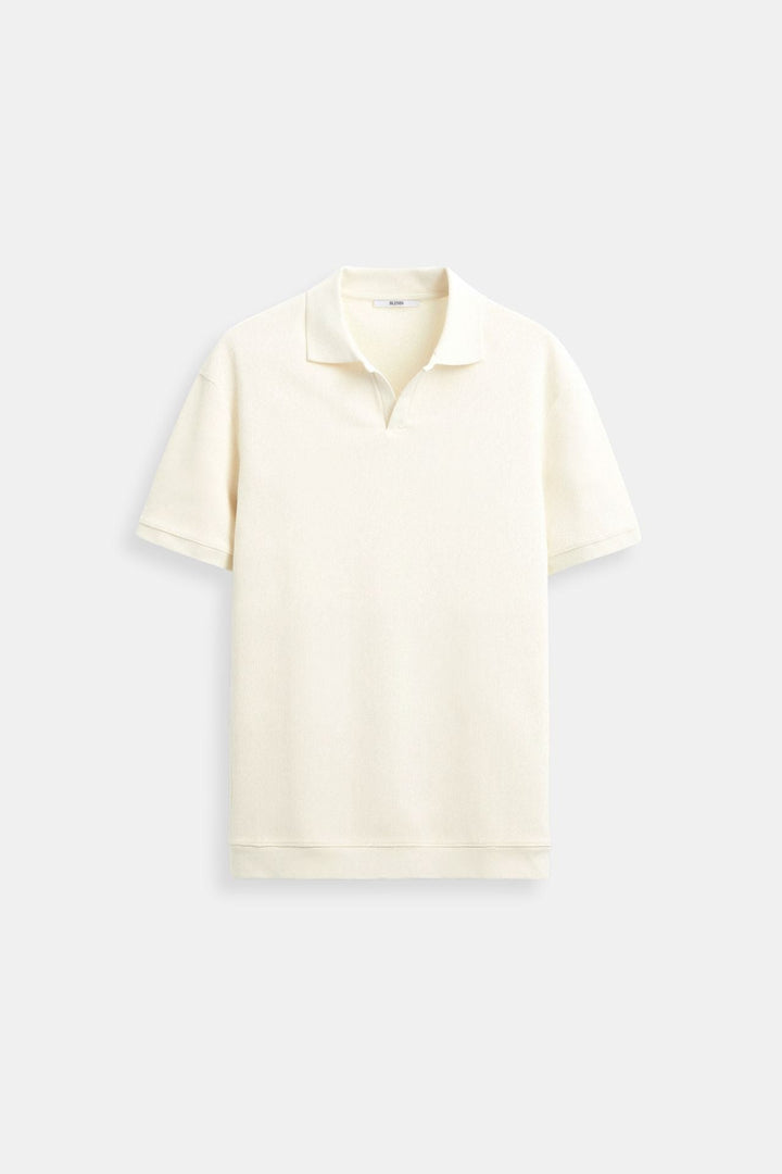 Polo pour hommes élégante en beige - Une élégance intemporelle pour toutes les occasions