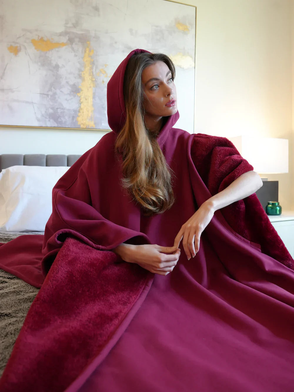 Eden Hoodie Blanket - Confort ultime et douceur enveloppante