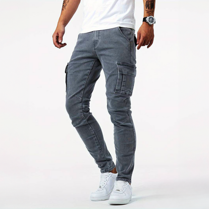 Pierre™ - Pantalon cargo en tissu stretch