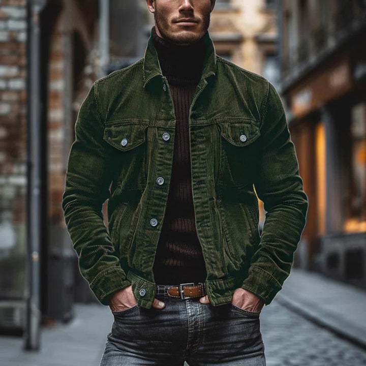 Veste en velours côtelé vintage Arnold™ pour hommes - Élégante et confortable pour toutes les occasions.