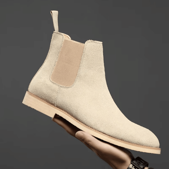 Bottes Chelsea en suede Jaco™ pour hommes, au style élégant
