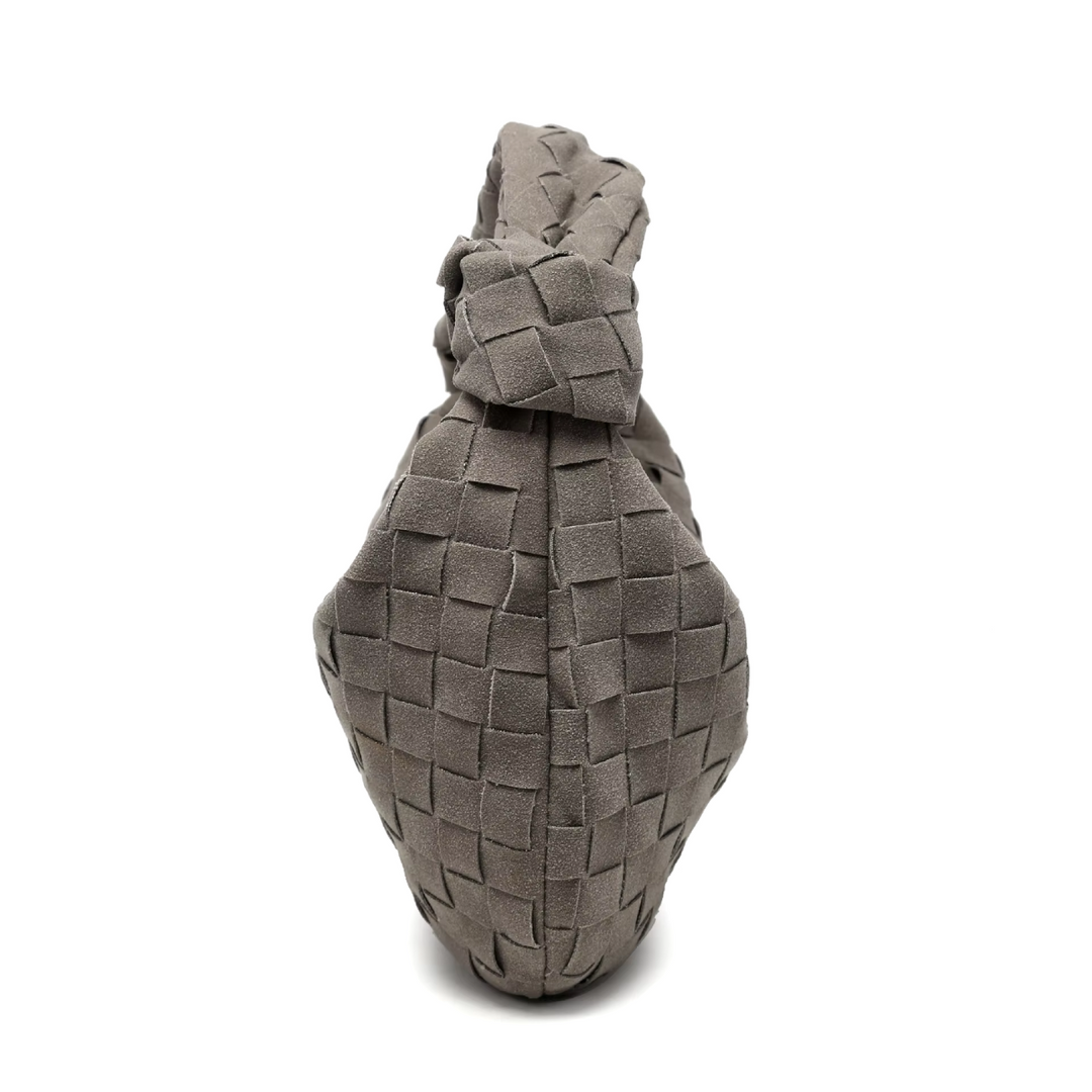 Cathy - Élégante sac à main en velours de luxe tissé