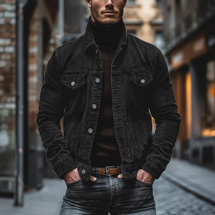Veste en velours côtelé vintage Arnold™ pour hommes - Élégante et confortable pour toutes les occasions.