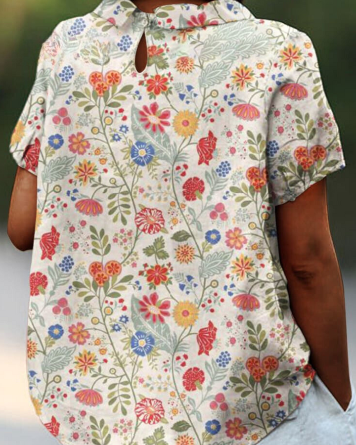 Serilda | Blouse florale chic pour femmes - Un top léger et élégant pour chaque occasion