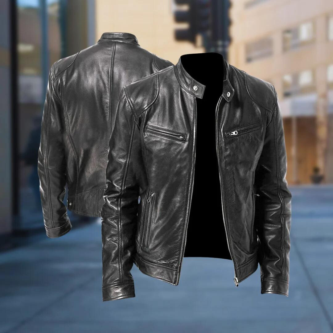 David™ - Veste en cuir pour homme