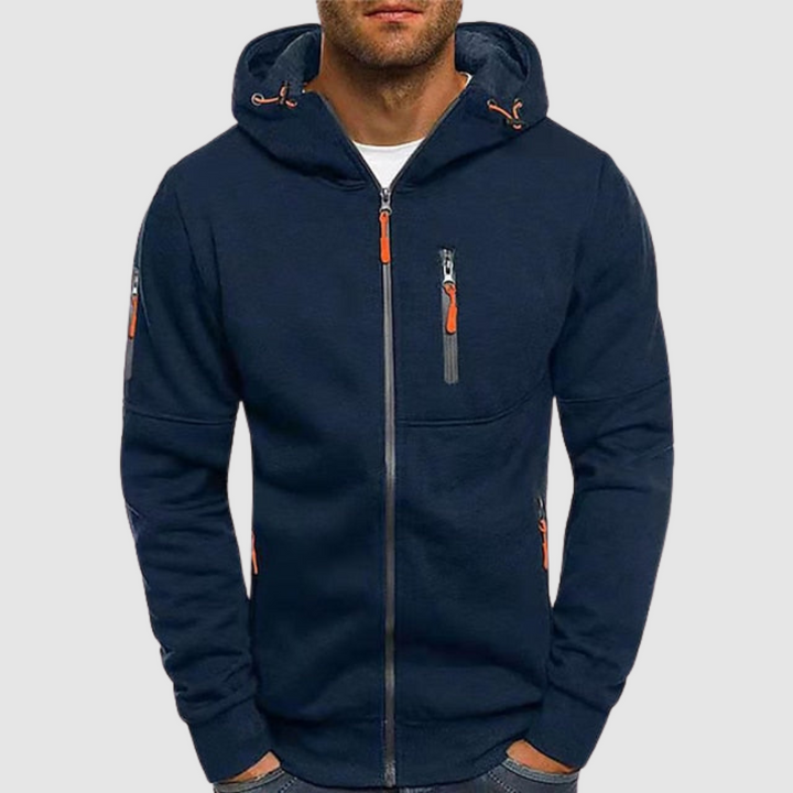 René™ - Sweat à capuche en coton pour homme