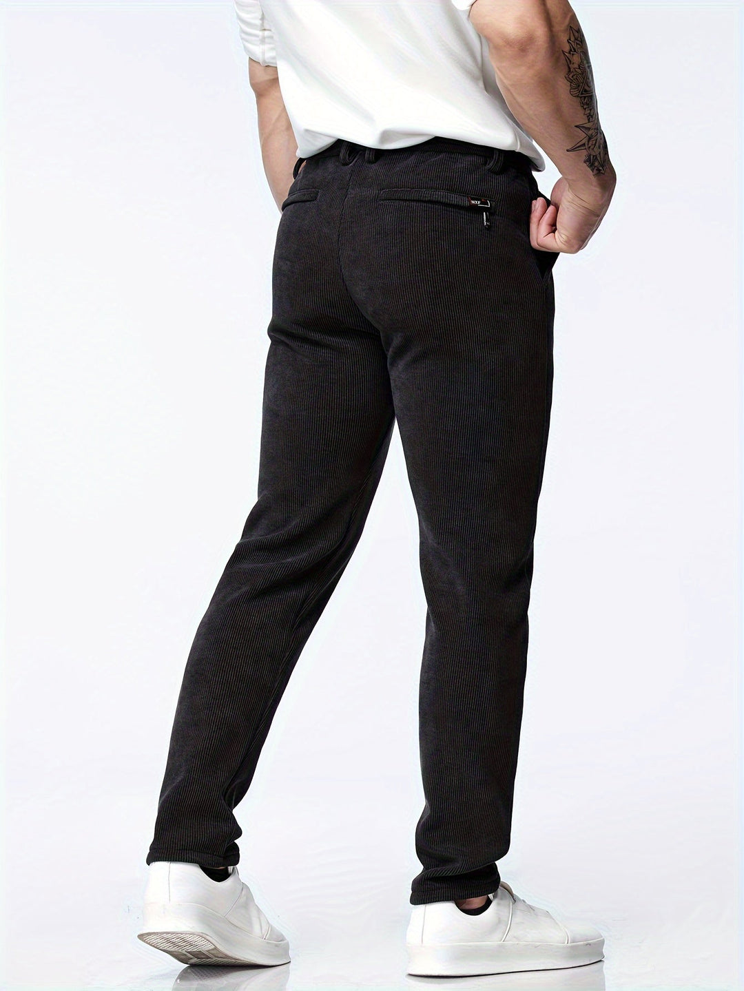 Milan - Pantalon en velours côtelé élégant et classique pour un look intemporel