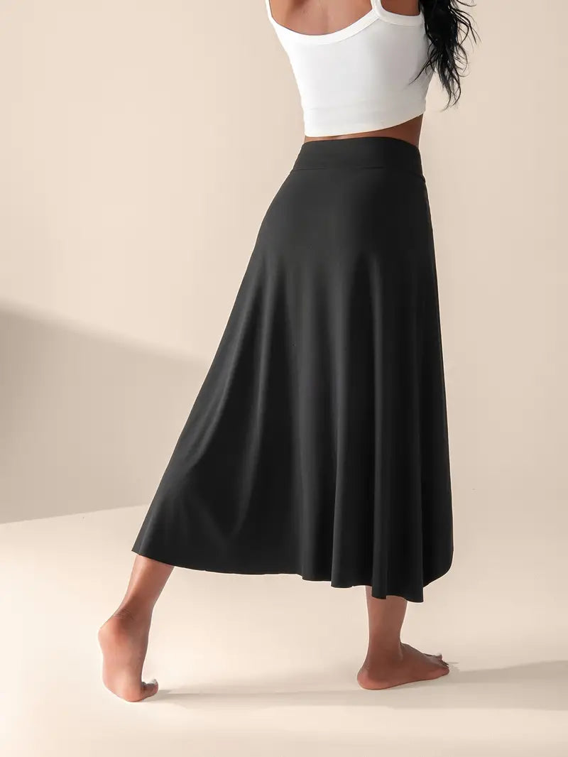 Lyssia - Jupe asymétrique sportive et tendance avec poches pratiques