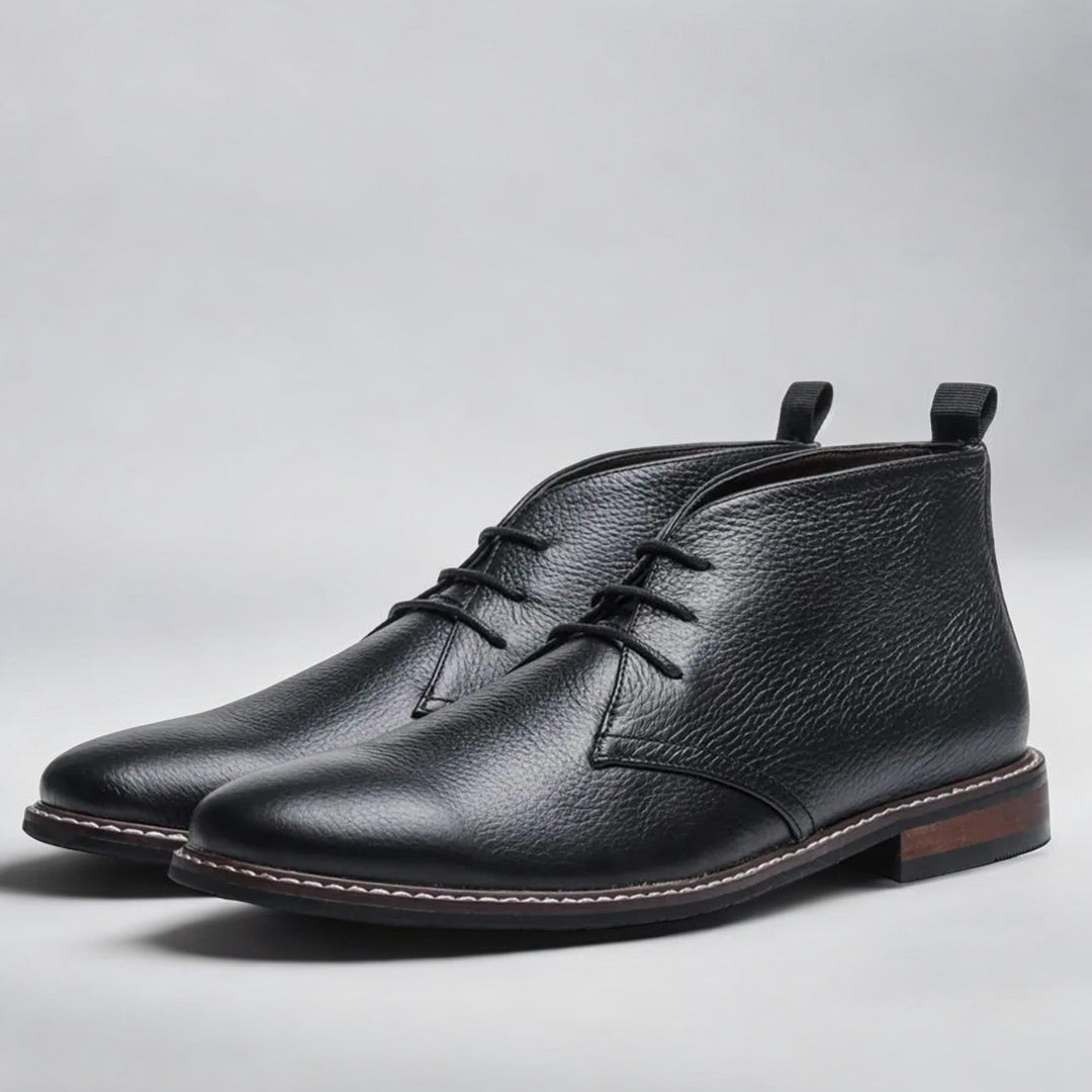 Eduard™ Luxe Bottines Classiques Désert pour Hommes - Confort et Style Réunis